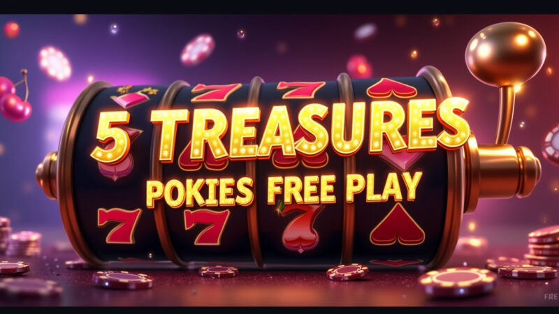 5 Treasures Pokies Free Play